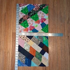 Handmade Patchwork Quilt Squares for Crafts For Sewing 4052